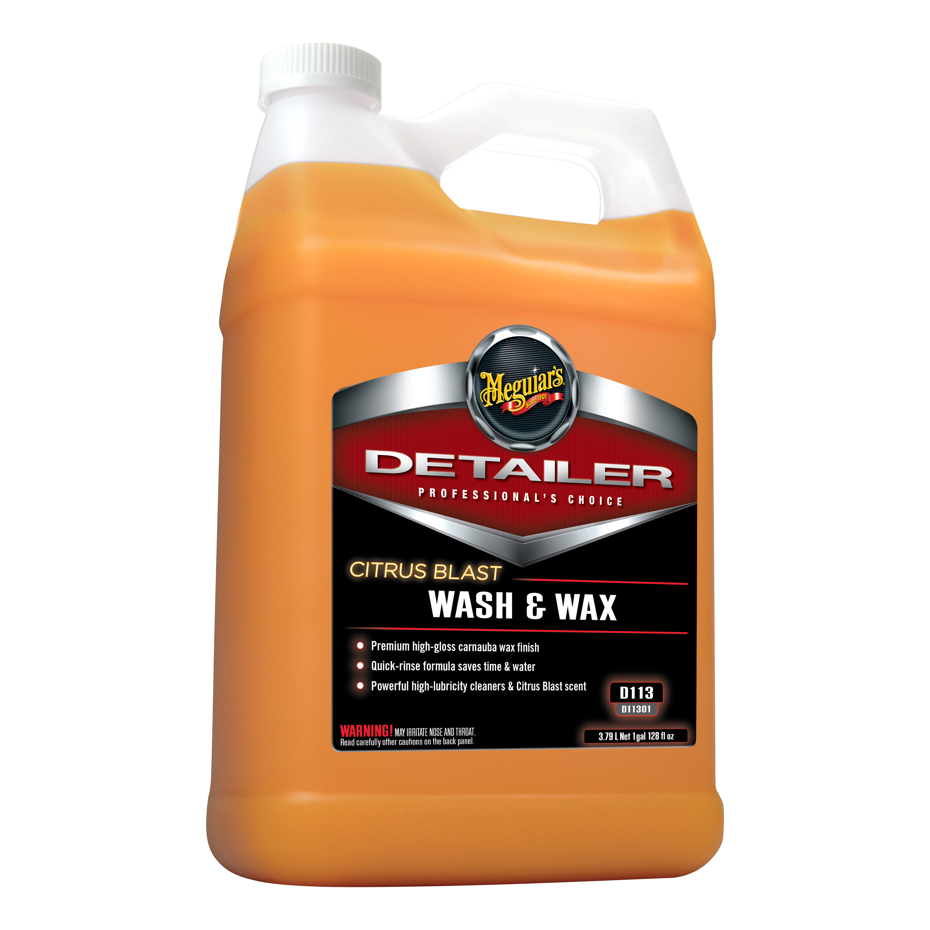 D113 Citrus Blast Wash & Wax 3,78 L